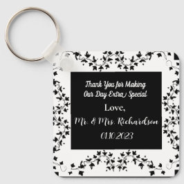 Boho Whimsical Botanical Gastgeschenk Hochzeit Sch Schlüsselanhänger