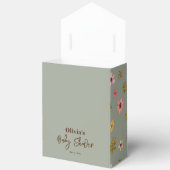 Boho Whimsical Floral Baby Dusche Niedliche Blume Geschenkschachtel (Offen)