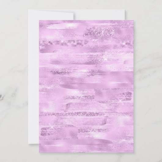 Boho Whimsical Floral Butterfly Girl Babydusche Einladung (Rückseite)