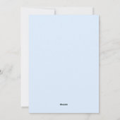 Boho Whimsical Minimalistisch Weihnachtskarte Feiertagskarte (Rückseite)