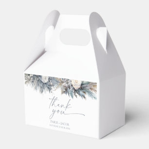 Boho White Rose Blumengarten Hochzeit Geschenkschachtel