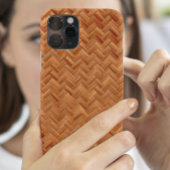 Boho Wicker Rattan Basketweave Case-Mate iPhone Hülle