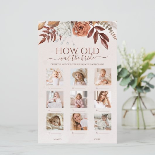 Boho wie alt war das Brautparty der Braut (Stehend Vorderseite)