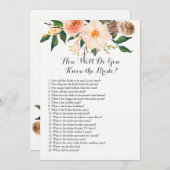 Boho Wie gut kennst du die Braut? (Vorne/Hinten)