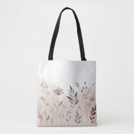 Boho Wild Blume | Wüstengarten-Blumenmuster Tasche