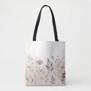 Boho Wild Blume   Wüstengarten-Blumenmuster Tasche