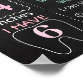 Boho Wild ein amerikanischer Ureinwohner zum Gebur Poster (Ecke)