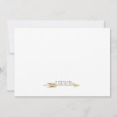 Boho Wild One | Einladung zum ersten Geburtstag (Rückseite)