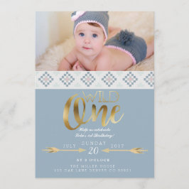 Boho Wild One | Erste Geburtstagspartei Einladung