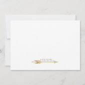 Boho Wild One | Erste Geburtstagspartei Einladung (Rückseite)