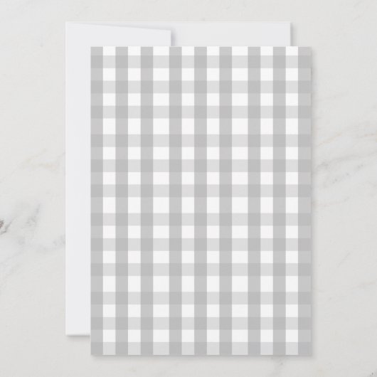 Boho Wild One Floral Baby Shower Einladung (Rückseite)