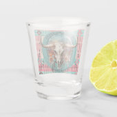 Boho Wild und Free Tequila Schnapsglas (Rückseite)