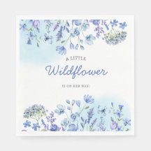 Boho Wildblume Aquarell Floral Baby Showe