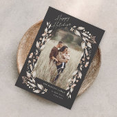 Boho Wildblume Arch Foto Weihnachten