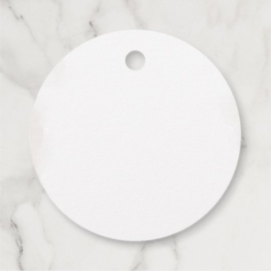 Boho Wildblume Baby Dusche Geschenkanhänger (Rückseite)