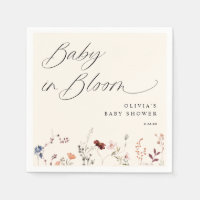 Boho Wildblume Baby Dusche