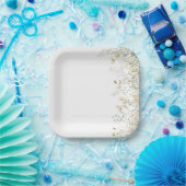 Boho Wildblume Bee Baby Dusche Pappteller (Party)