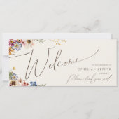 Boho Wildblume Beige Garden Seekartenleiter (Vorderseite)