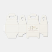 Boho Wildblume Birthday Party Geschenkschachtel (Ungefaltet)