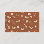 Boho Wildblume Books for Baby Request Begleitkarte (Rückseite)