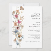Boho Wildblume Brautparty Einladung (Vorderseite)