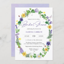 Boho Wildblume Brautparty