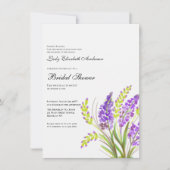 Boho Wildblume Brautparty Einladung (Vorderseite)