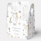 Boho Wildblume Brautparty Geschenkschachtel (Geöffnet)