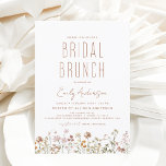 Boho Wildblume Bridal Brunch Brautparty Einladung<br><div class="desc">Minimalistische Wildblume Boho Elegant und Moderne Script Bridal Brunch - Brautparty für Herbst,  Winter,  Frühling oder Sommer Einladungen - beinhaltet eine wunderschöne und elegante Schrift Typografie für die besondere Braut zu sein vor Hochzeiten.</div>