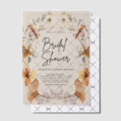Boho Wildblume Bridal Dusche Einladung (Versetzt (Einladung))