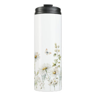 Boho Wildblume Cotattcore Thermosbecher
