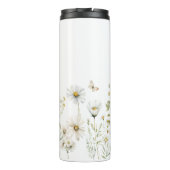 Boho Wildblume Cotattcore Thermosbecher (Rückseite)