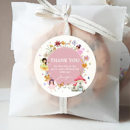 Boho Wildblume Fairy 1. Geburtstag Party Geschenkanhänger