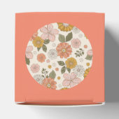 Boho Wildblume Favor Box Geschenkschachtel (Oben)