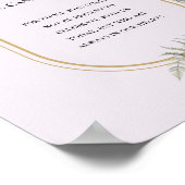 Boho Wildblume Fern Lavender diese Kerze Burns Poster (Ecke)