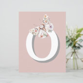 Boho Wildblume Floral Baby Birthday (Stehend Vorderseite)