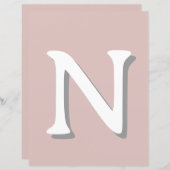 Boho Wildblume Floral Baby Birthday (Vorne/Hinten)