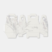 Boho Wildblume Floral Cream Baby Dusche Geschenkschachtel (Ungefaltet)