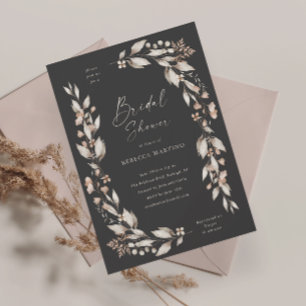 Boho Wildblume Floral Wedding Brautparty Magnetkarte