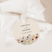 Boho Wildblume Geschenkanhänger