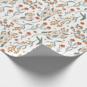 Boho Wildblume Geschenkpapier (Ecke)