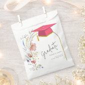 Boho Wildblume Graduation Party Geschenktütchen (Ausgeschnitten)