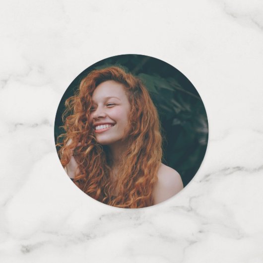 Boho Wildblume Graduation Party Konfetti (Klein Vorderseite)