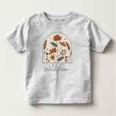 Boho Wildblume Mother Daughter T - Shirt (Vorderseite)