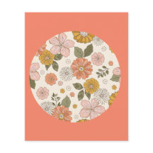 Boho Wildblume Paper
