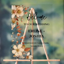 Boho Wildblume Terracotta Wedding