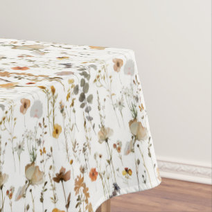 Boho Wildblume Tischdecke