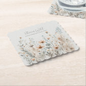 Boho Wildblume Untersetzer (angewinkelt)