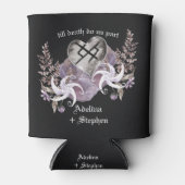 Boho Wildblume Viking Liebe Gotische Gastgeschenke Dosenkühler (Vorderseite)