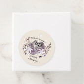 Boho Wildblume Viking Liebe Gotische Gastgeschenke Geschenkanhänger (Beispiel)